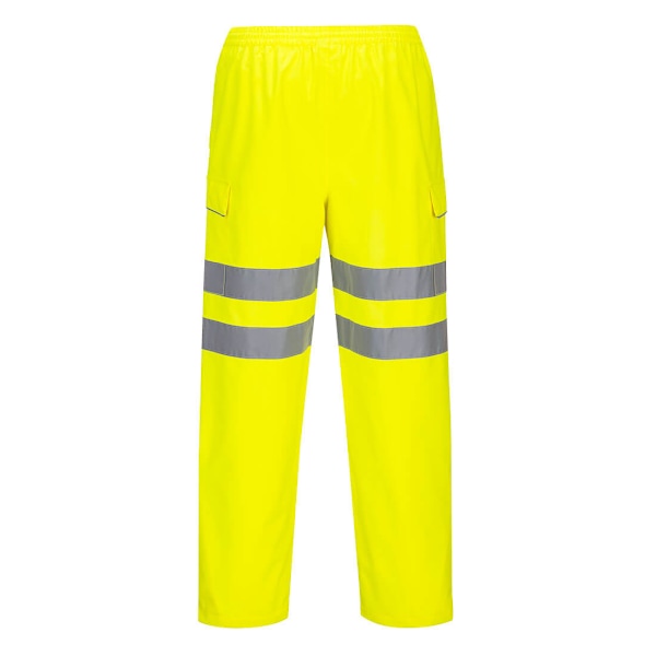 Portwest Hi-Vis Regnbyxor för Herr S R Gul Yellow S R