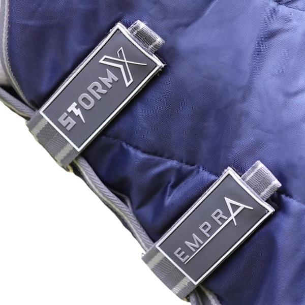 StormX Empra Combi Combo Neck 100g Häststalltäcke 5´ 9 Marinblå Navy 5´ 9