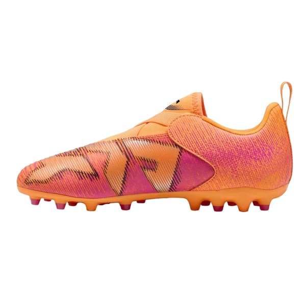 Puma Future 8 Match fotbollsskor för barn för fasta underlag 5 Hot Red/Black 5.5 UK