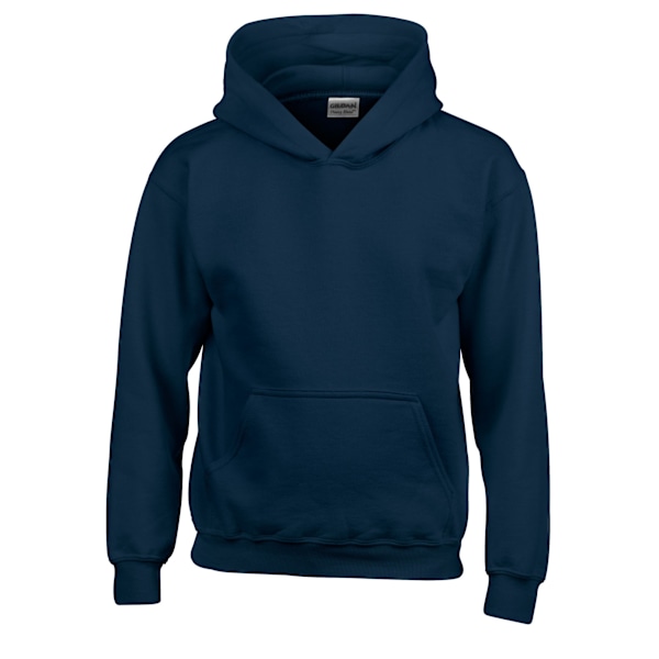 Gildan Childrens/Kids Heavy Blend Hoodie 9-11 år Marinblå Navy 9-11 Years