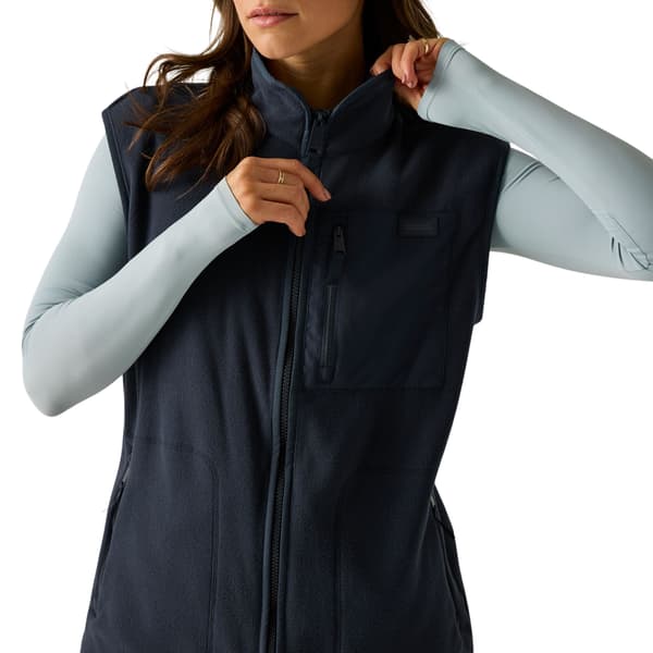 Regatta Frankie Microfleece-väst för dam, 12 UK, Marinblå Navy 12 UK