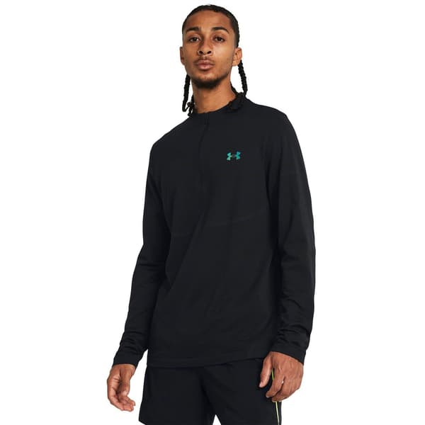Under Armour Herr Rush Långärmad Teknisk Topp XL Svart Black XL