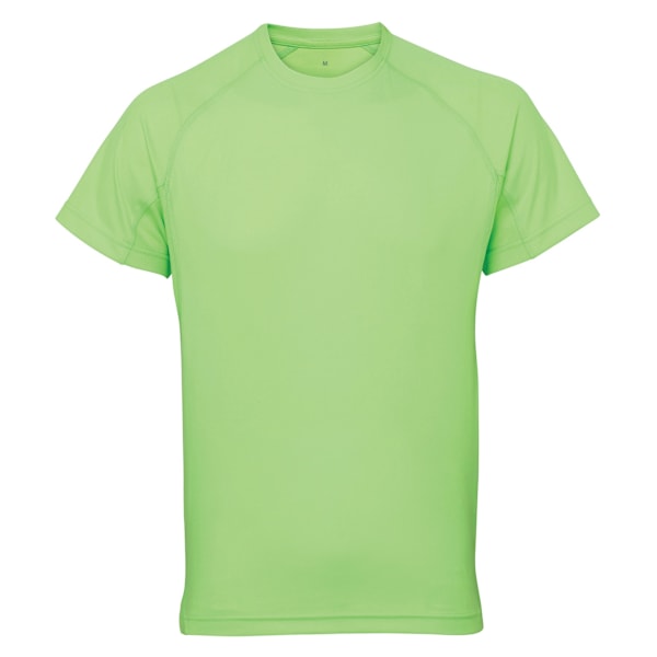 Tri Dri Panelad kortärmad T-shirt för män M Lightning Green Lightning Green M