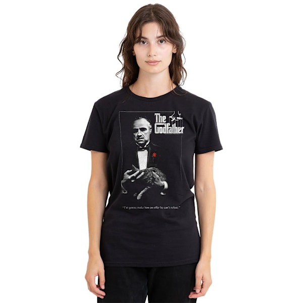 The Godfather Unisex Vuxen Poster T-Shirt XXL Svart Black XXL
