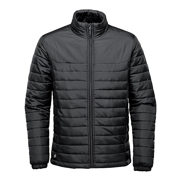 Stormtech Herr Nautilus Quiltad Jacka med Huva 4XL Svart Black 4XL