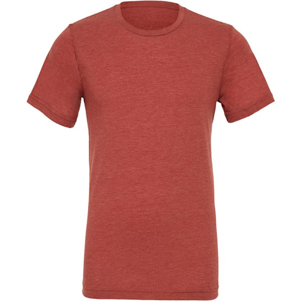 Canvas Herr Triblend Crew Neck Plain Kortärmad T-shirt M Cla Clay Triblend M