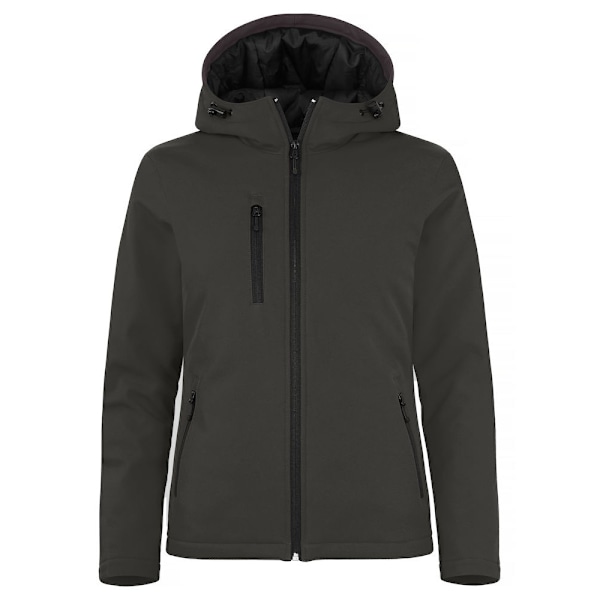 Clique Dam/Kvinnor Vadderad Soft Shell Jacka XS Mörkgrå Dark Grey XS
