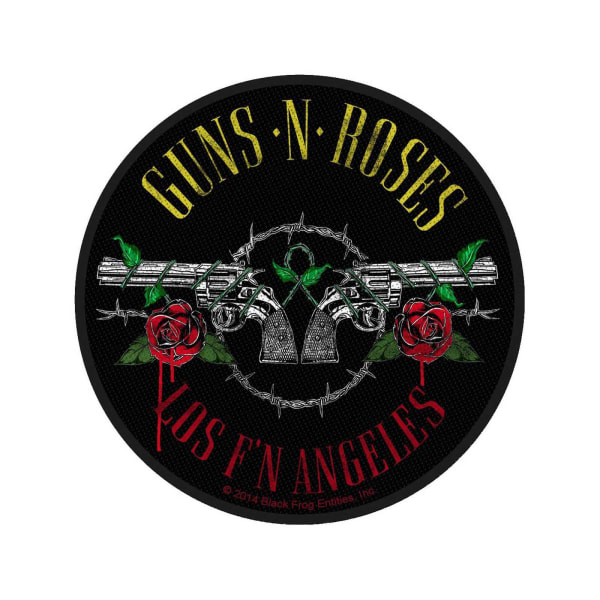 Guns N Roses Los F´N Angeles Patch One Size Svart Black One Size