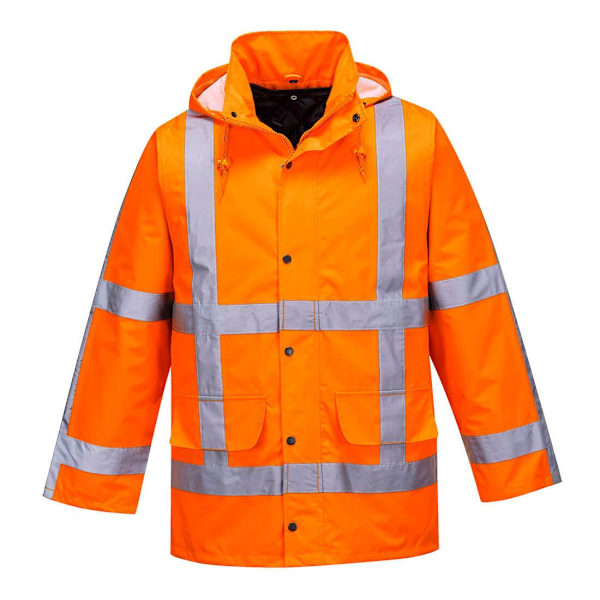 Portwest Herr RWS Hi-Vis Vinter Trafikjacka L Orange Orange L