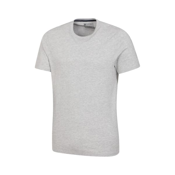Mountain Warehouse Flint T-shirt med rund hals för män M Grå Grey M