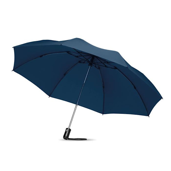 MidOcean Dundee Vikbart Vändbart Hopfällbart Paraply One Size B Blue One Size