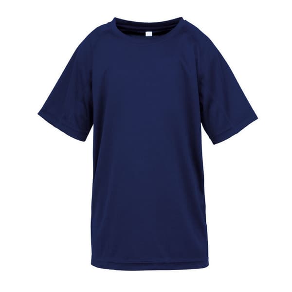 Spiro Impact Barn/Barn Junior Performance Aircool T-shirt Fluorescent Orange 3-4 Years