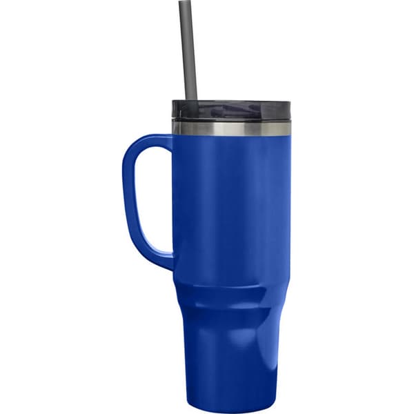 Melbourne 1200ml Mugg med Sugrör One Size Royalblå Royal Blue One Size