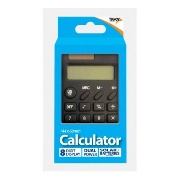 Tiger Desktop Calculator One Size Svart Black One Size