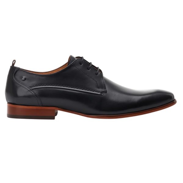 Base London Gambino Excel Läder Oxfords Herr 15 UK Svart Black 15 UK