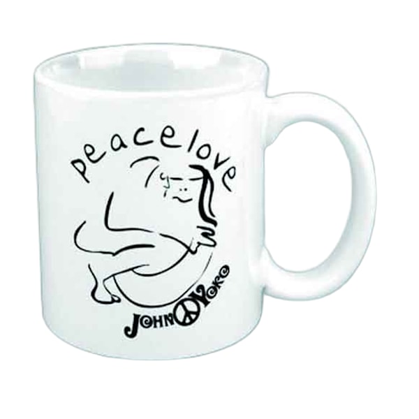 John Lennon Cuddle Keramisk Mugg One Size Vit/Svart White/Black One Size