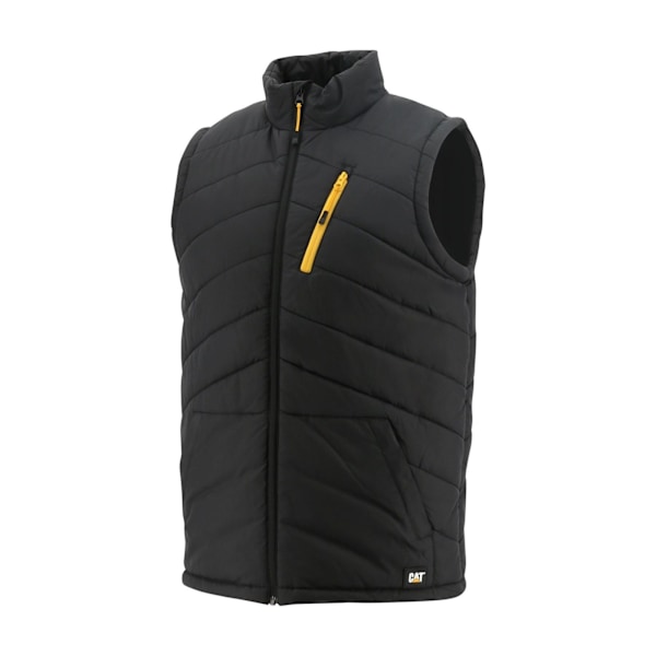 Caterpillar Unisex Adult Essentials Quilted Body Warmer L Svart Black L