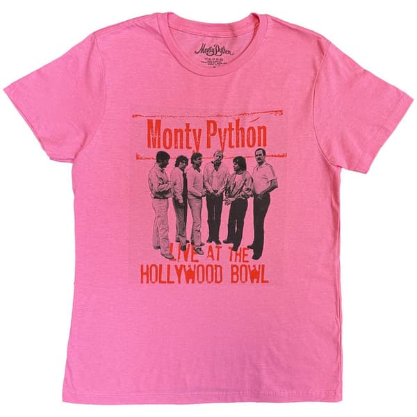 Monty Python Dam Hollywood Bowl T-shirt M Rosa Pink M