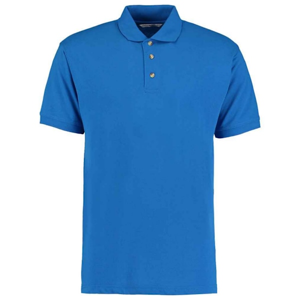 Kustom Kit Herr Workwear Heather Polo Shirt XXL Elektrisk Blå Electric Blue XXL