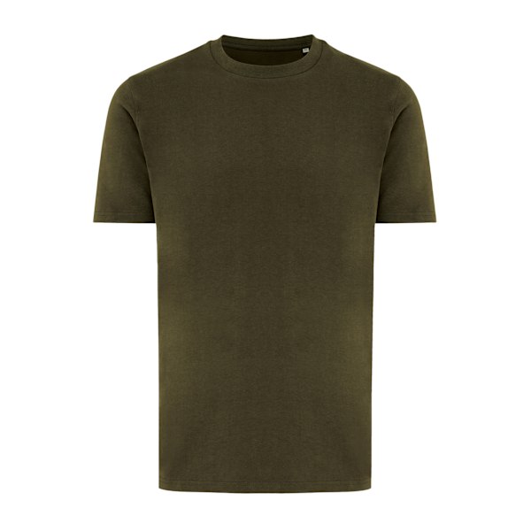 Iqoniq Unisex Vuxen Brett Återvunnen Bomulls T-shirt M Khakigrön Khaki Green M