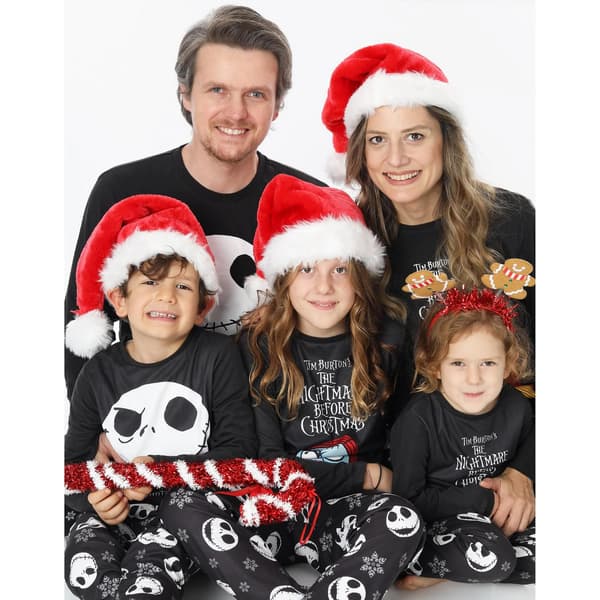 Nightmare Before Christmas Pyjamas för Herr M Svart/Vit Black/White M