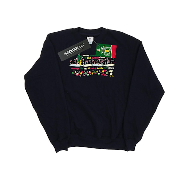 Elf Dam/Damer Candy Cane Forest Sweatshirt L Svart Black L