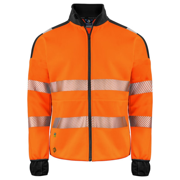 Projob Herr Hi-Vis Sweatshirt L Orange/Svart Orange/Black L