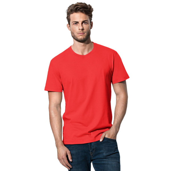 Stedman Unisex Adults Classic Tee 5XL Scarlet Red Scarlet Red 5XL