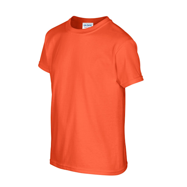 Gildan T-shirt i Tjock Bomull för Barn/Ungdomar XL Orange Orange XL