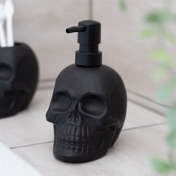 Something Different Dark Matter Skull Tvålpump En Storlek B Black One Size