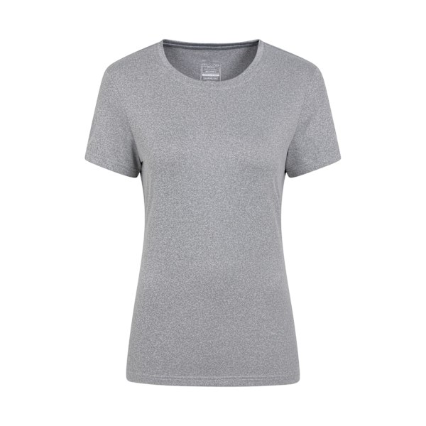 Mountain Warehouse Dam/Damer Breeze Återvunnen T-shirt 8 UK G Grey 8 UK