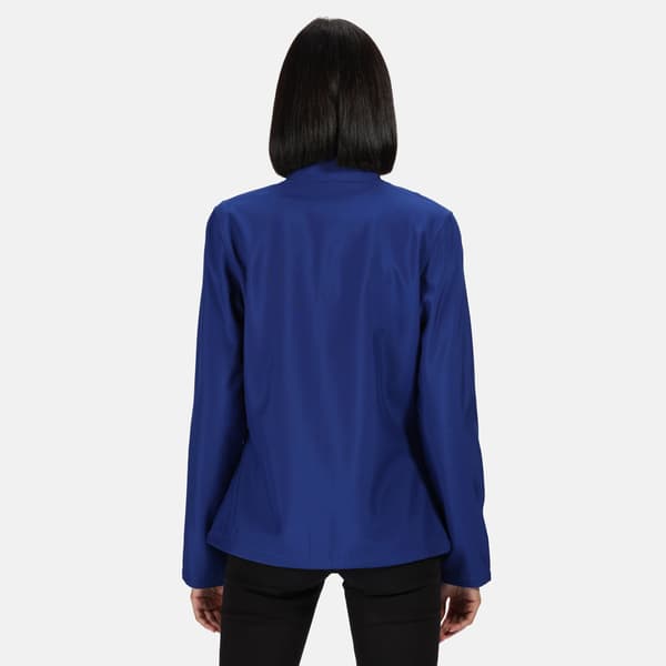 Regatta Professional Dam/Dam Tryckbar Soft Shell Jacka Royal Blue/Black 12 UK