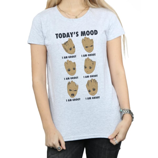 Guardians Of The Galaxy Womens/Ladies Today's Mood Baby Groot T Sports Grey L