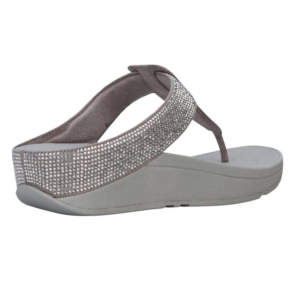 Fit Flop Dam Isabelle Tåsandaler 5 UK Silver Silver 5 UK