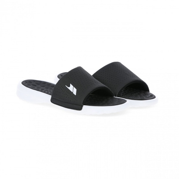 Trespass Slide Cushioned Sandal 9 UK Svart / Vit Black / White 9 UK