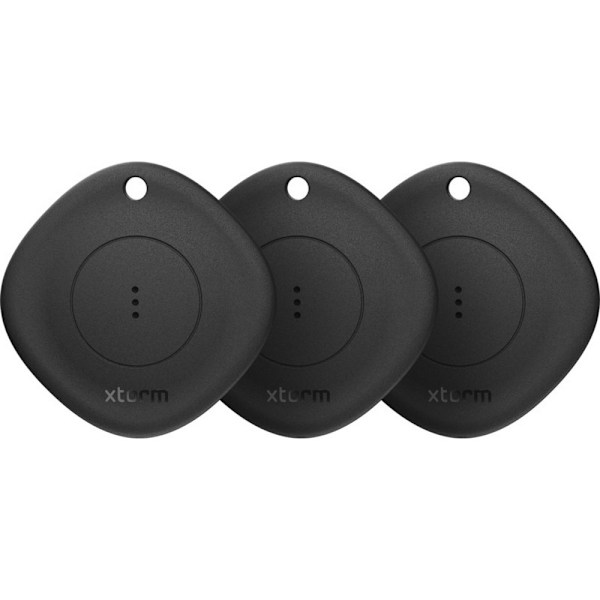 Xtorm XTAG01 Elektronisk Resebricka (3-pack) One Size Solid B Solid Black One Size