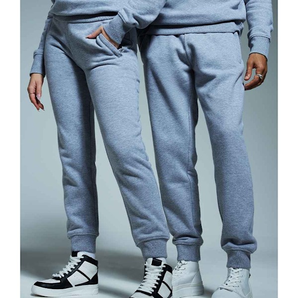 Anthem Unisex Vuxen Ekologiska Joggingbyxor XS Gråmelerad Grey Marl XS
