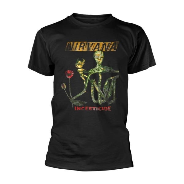 Nirvana Unisex Adult Reformant Incesticide T-Shirt S Svart Black S