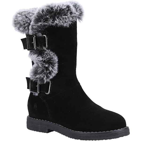 Hush Puppies Girls Mini Megan Suede Boots 11 UK Barn Svart Black 11 UK Child