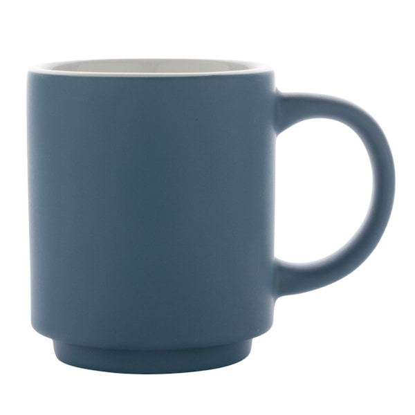 XD Collection Stapelbar Keramisk Mugg 180ml One Size Blå/Vit Blue/White One Size