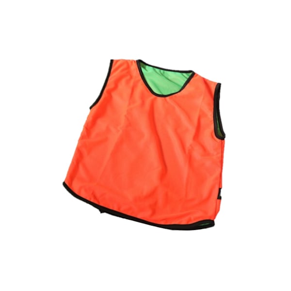 Precision Unisex Vuxen Reversibel Mesh Träning Bib 10-14 År Orange/Green 10-14 Years