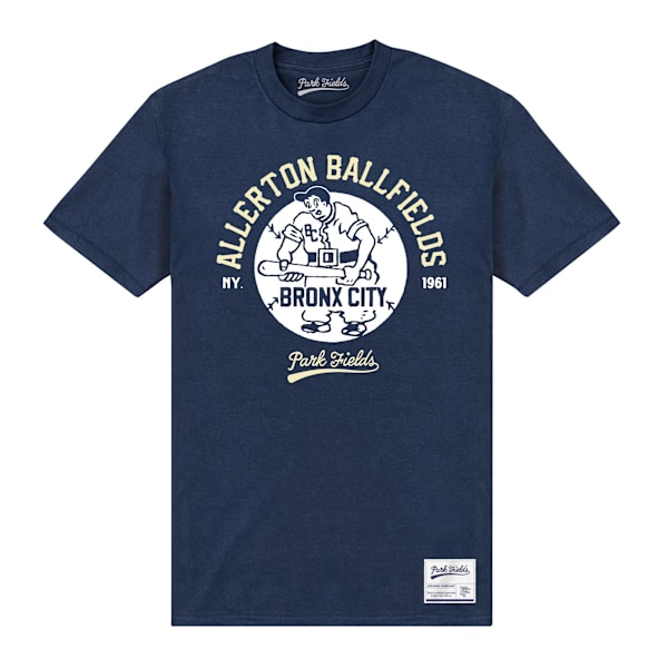 Park Fields Unisex Adult Bronx T-Shirt M Marinblå Navy Blue M