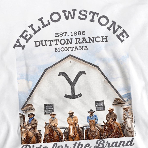 Yellowstone Unisex Vuxen For the Brand Sweatshirt L Vit White L