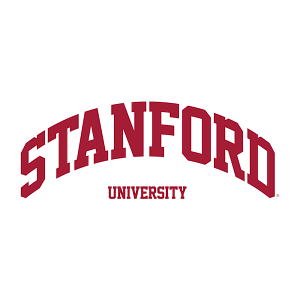 Stanford University Unisex Script Hoodie S Svart Black S