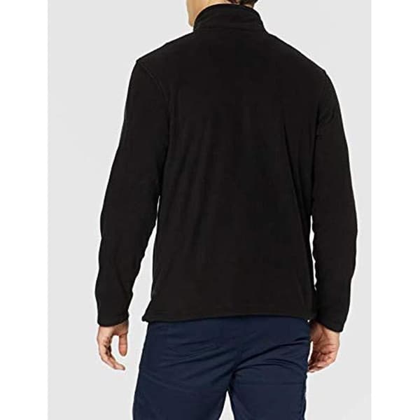 Regatta Herr Enfärgad Microfleece Jacka med Hel Dragkedja (Layer Lite) L Black L