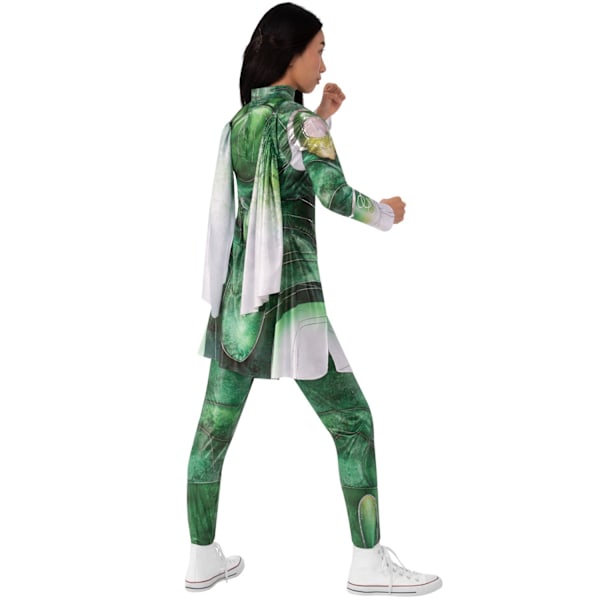The Eternals Damkläder/Dam Deluxe Sersi Kostym S Grön/Vit Green/White S
