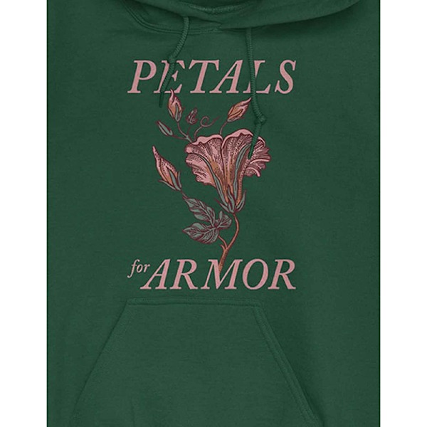 Hayley Williams Unisex Petals Pullover Hoodie XS Grön Green XS