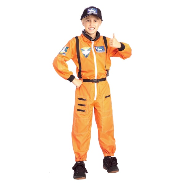 Rubies Pojkar Astronautdräkt 8-10 år Orange/Svart Orange/Black 8-10 Years