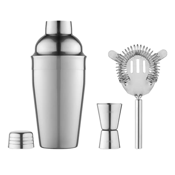 MidOcean Fizz Bar Set One Size Blank Silver Shiny Silver One Size