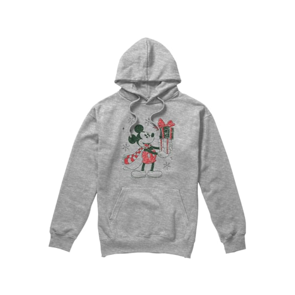 Disney Herr Mickey Mouse Julklapps Huvtröja L Sport Heath Sport Heather L